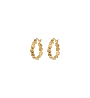 Small Madeleine Hoop Earrings