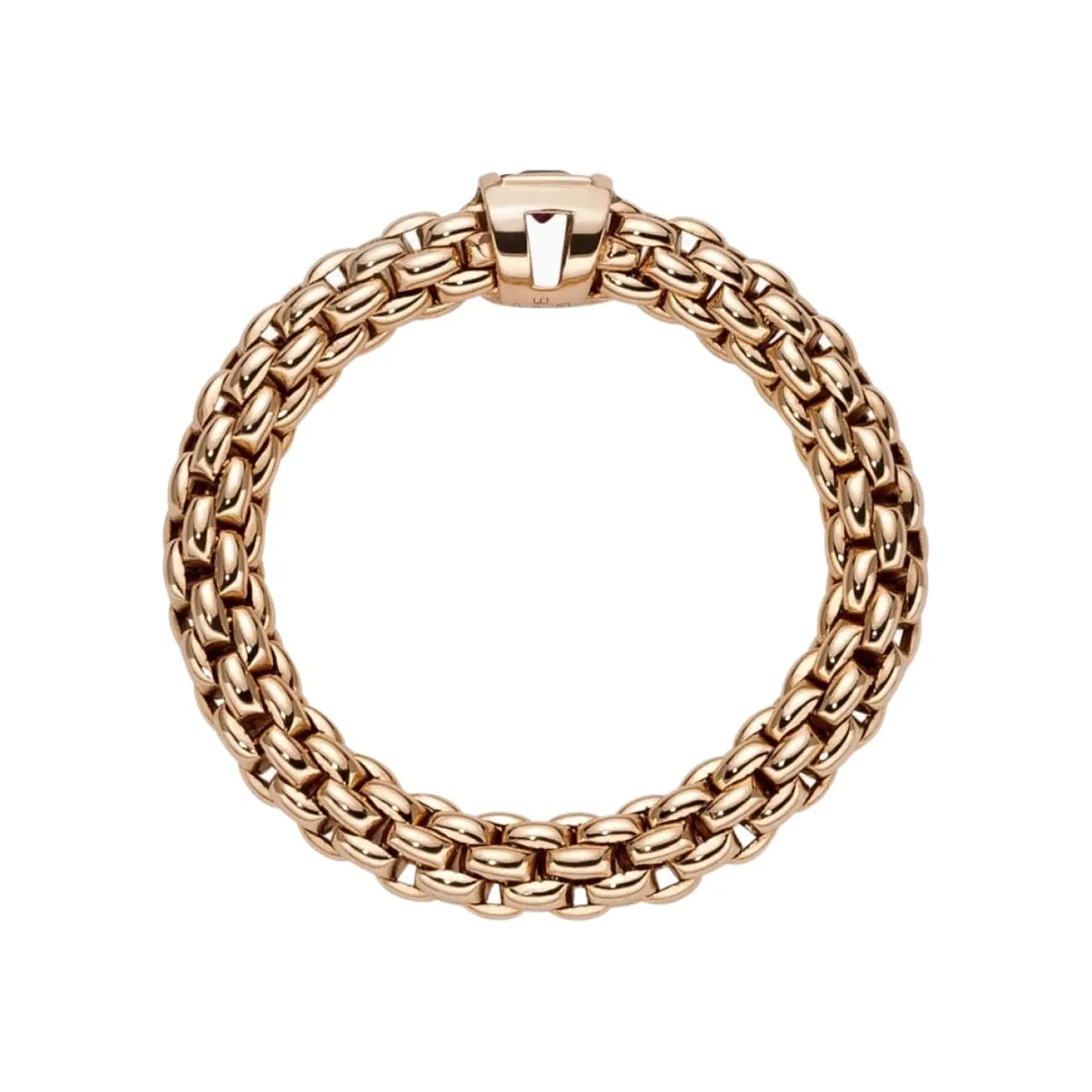 Souls 18K Rose Gold Flex It Ring Set With Ruby (Pre-Order)