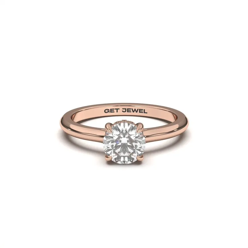 STELLAR - Round 4 Prongs Smooth Sleeves Band