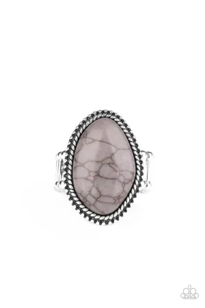 Stone Samba Silver Paparazzi Ring