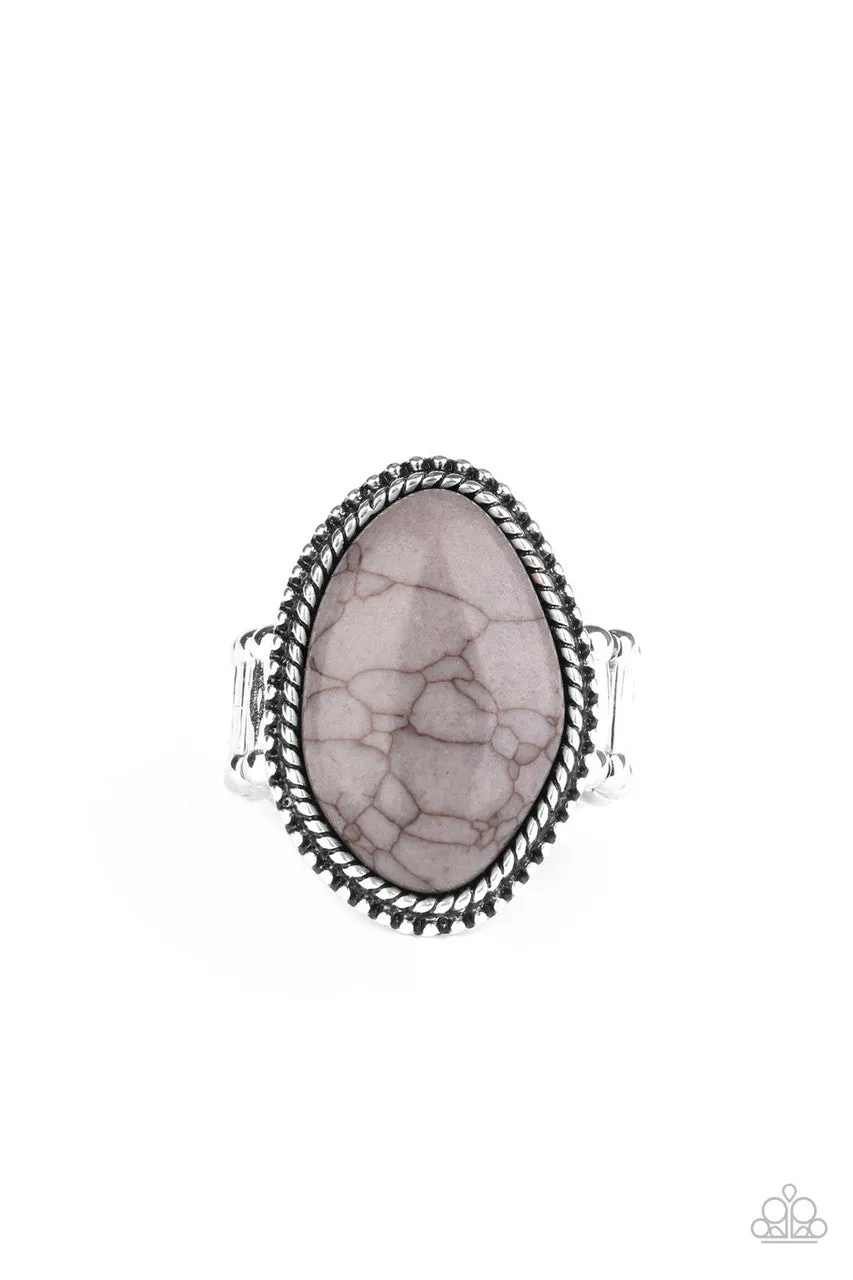 Stone Samba Silver Paparazzi Ring