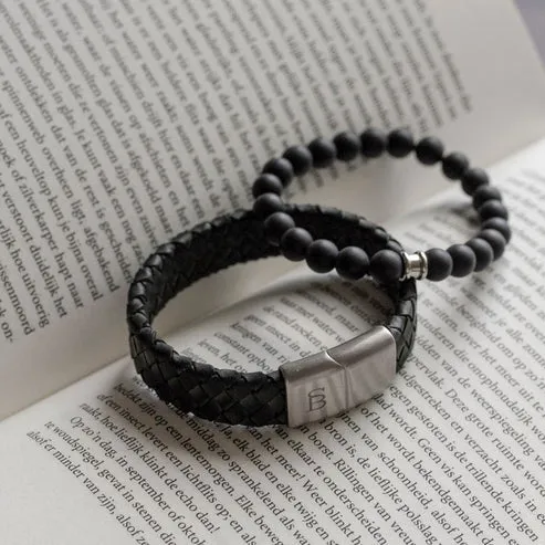 Stones Basic - Matt Black Small
