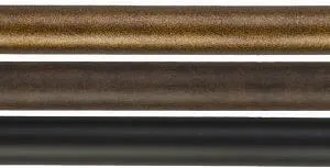 Straight 1" Smooth Iron Rod, 4' Length