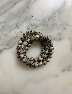 The Dalmatian beaded bracelet
