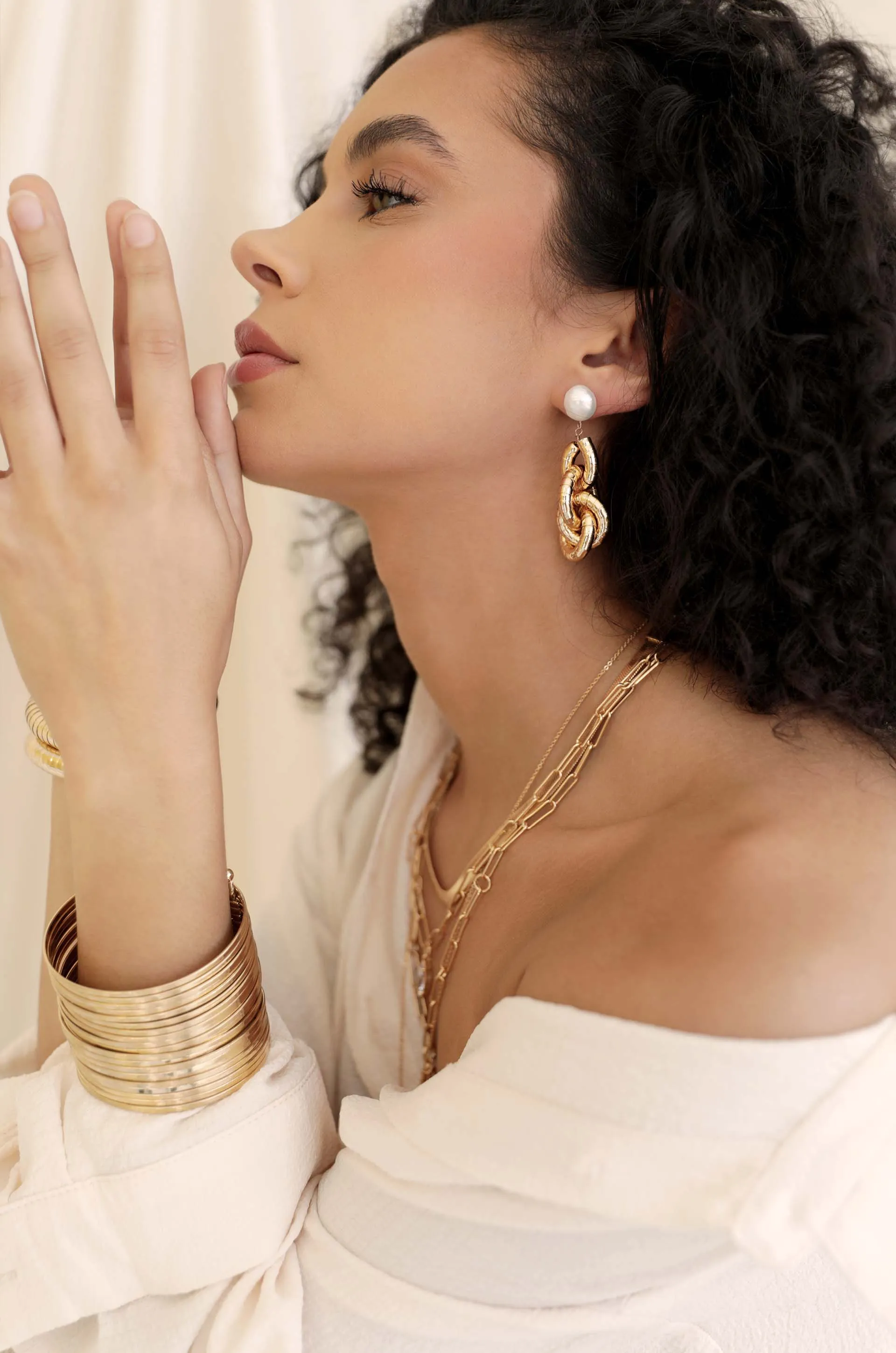 The Easy Cuff Stacked Bracelet
