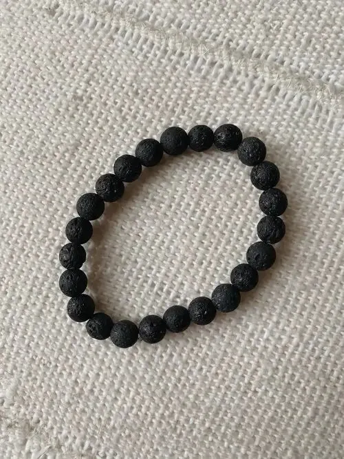 The Lava beaded bracelet