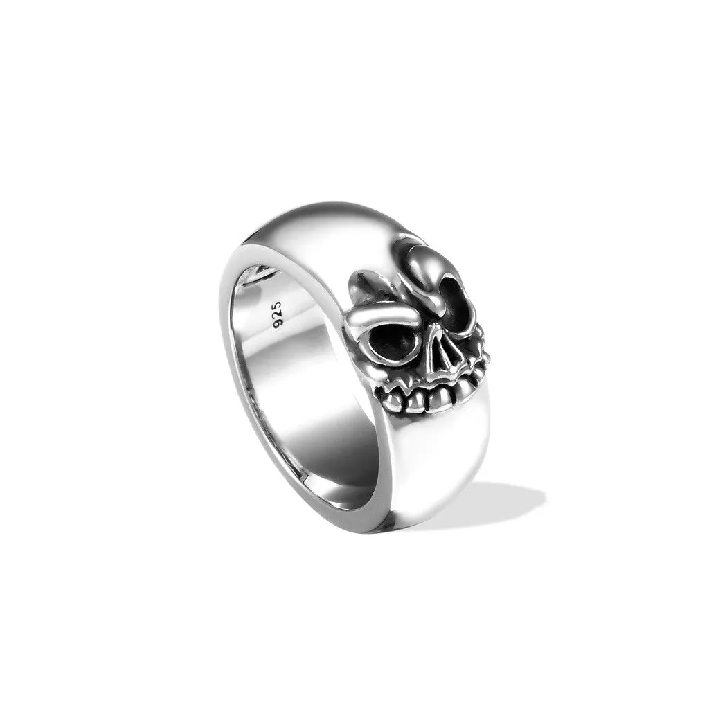 The Skull Band Ring