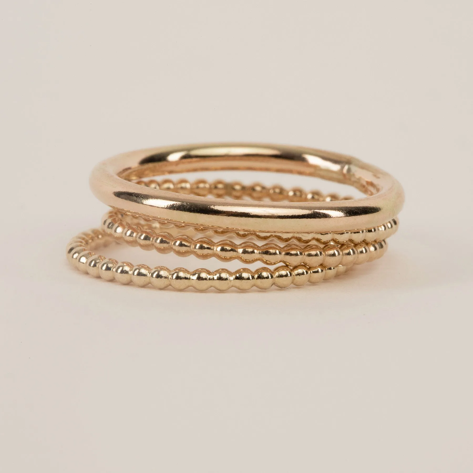 Thick Round Stacker Ring