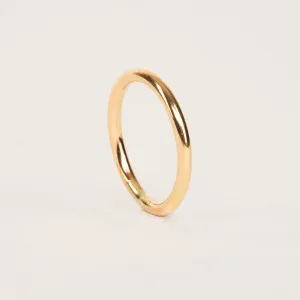 Thick Round Stacker Ring