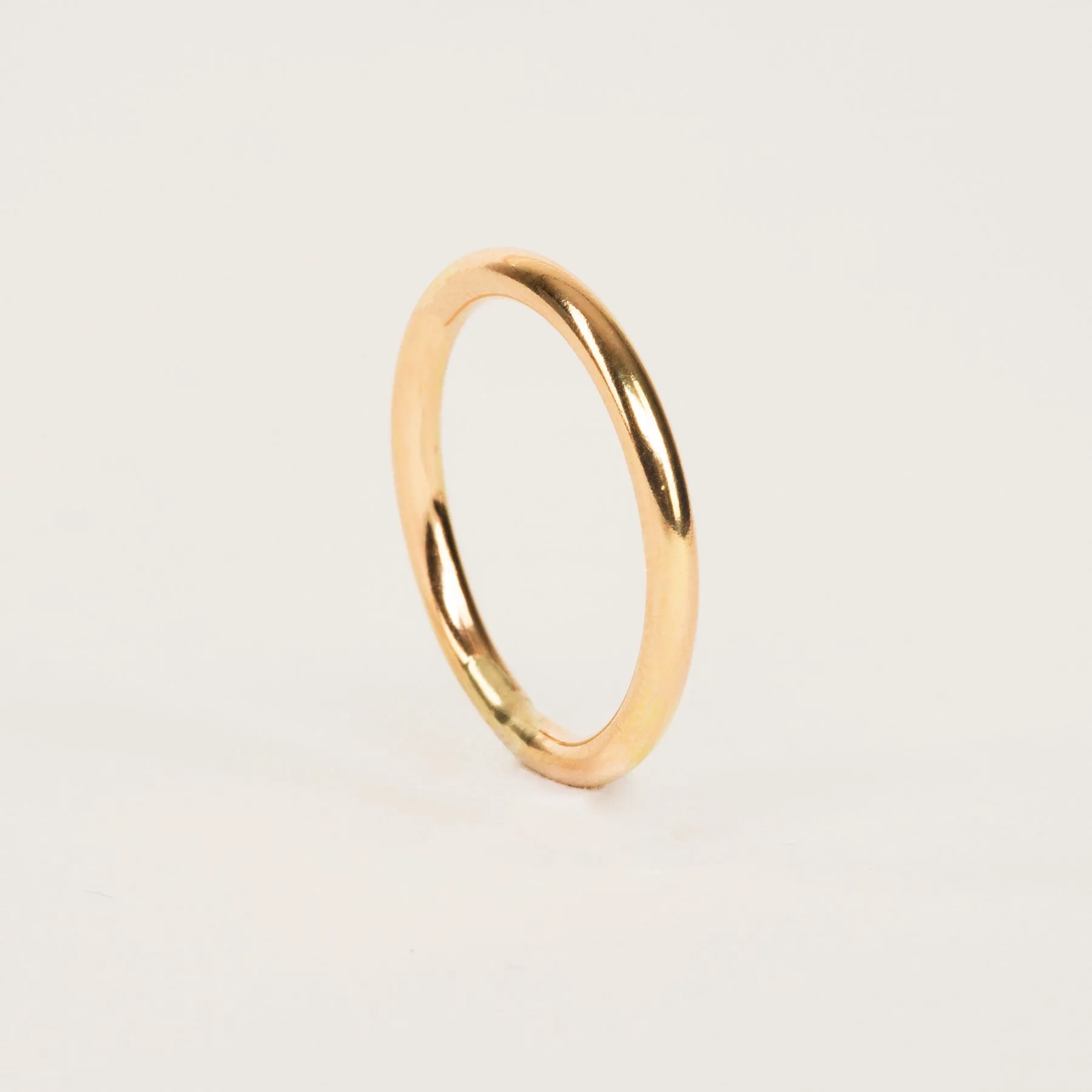 Thick Round Stacker Ring
