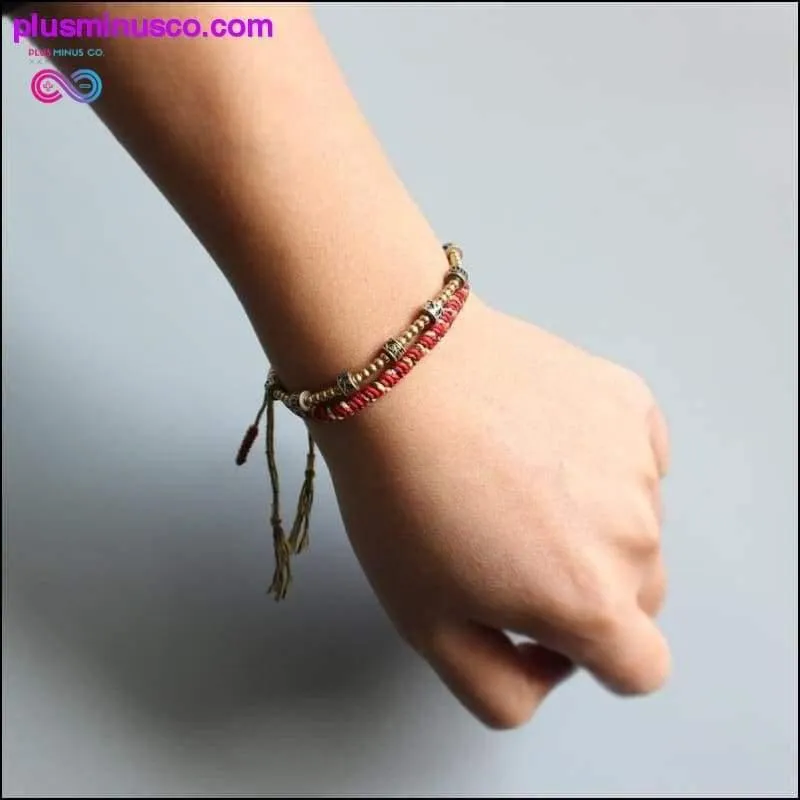 Tibetan Buddhist Hand Braided Cotton thread Lucky Knots