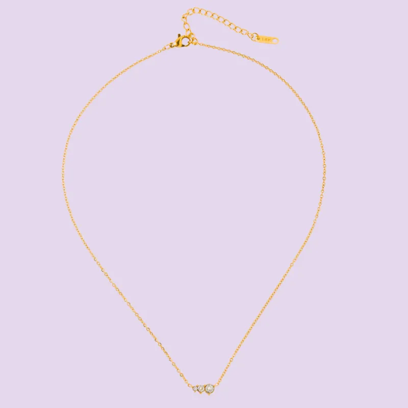 Timeless CZ Diamond Pendant Necklace