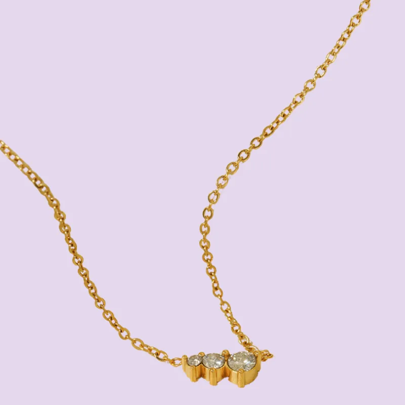 Timeless CZ Diamond Pendant Necklace
