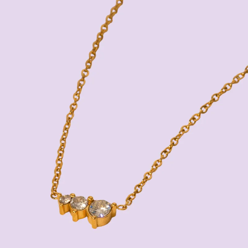 Timeless CZ Diamond Pendant Necklace