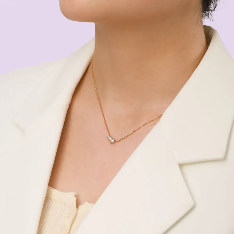 Timeless CZ Diamond Pendant Necklace