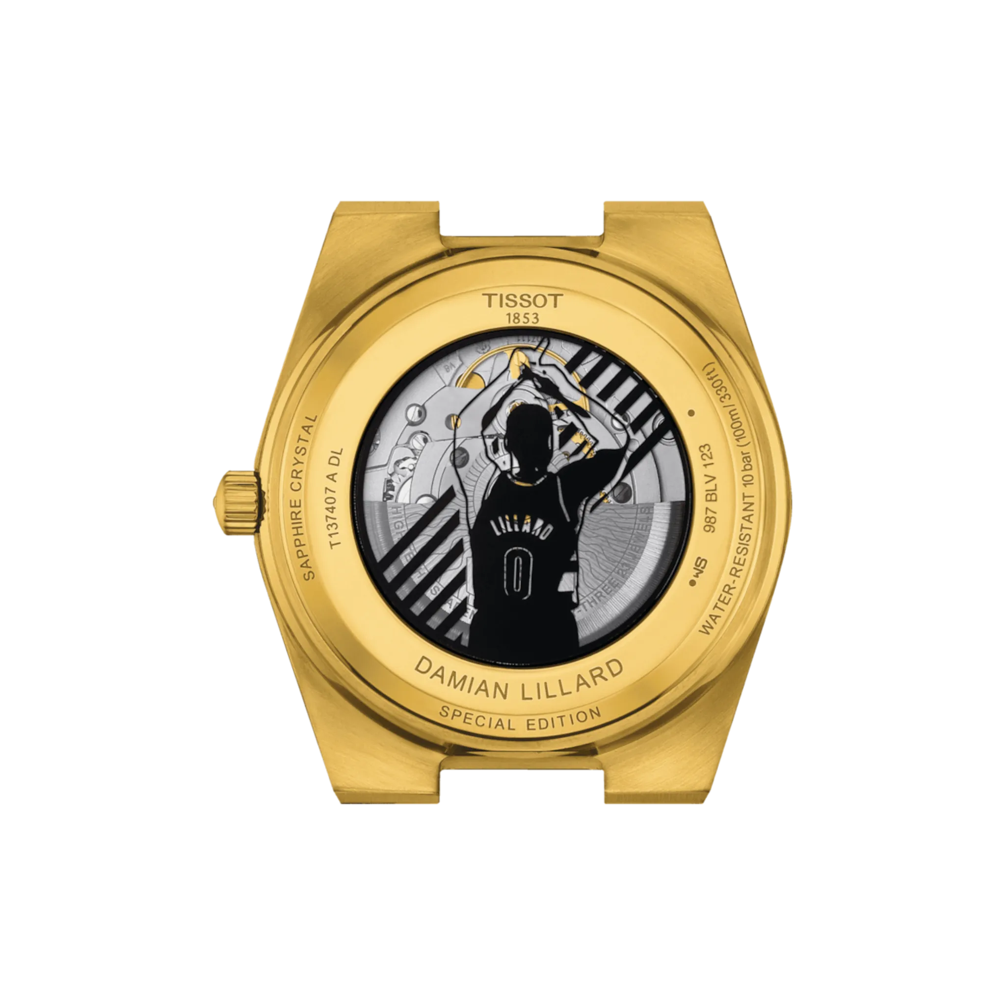 TISSOT PRX POWERMATIC 80 DAMIAN LILLARD SPECIAL EDITION
