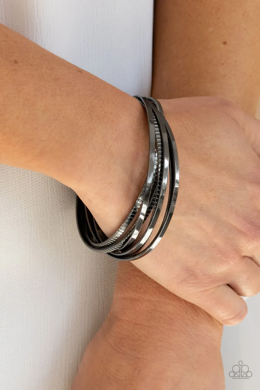 Trending in Tread Black Paparazzi Bracelet