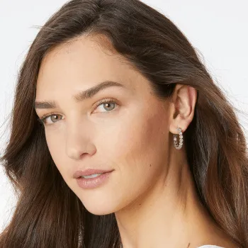 Twinkle Splendor Small Hoop Earrings JA5351