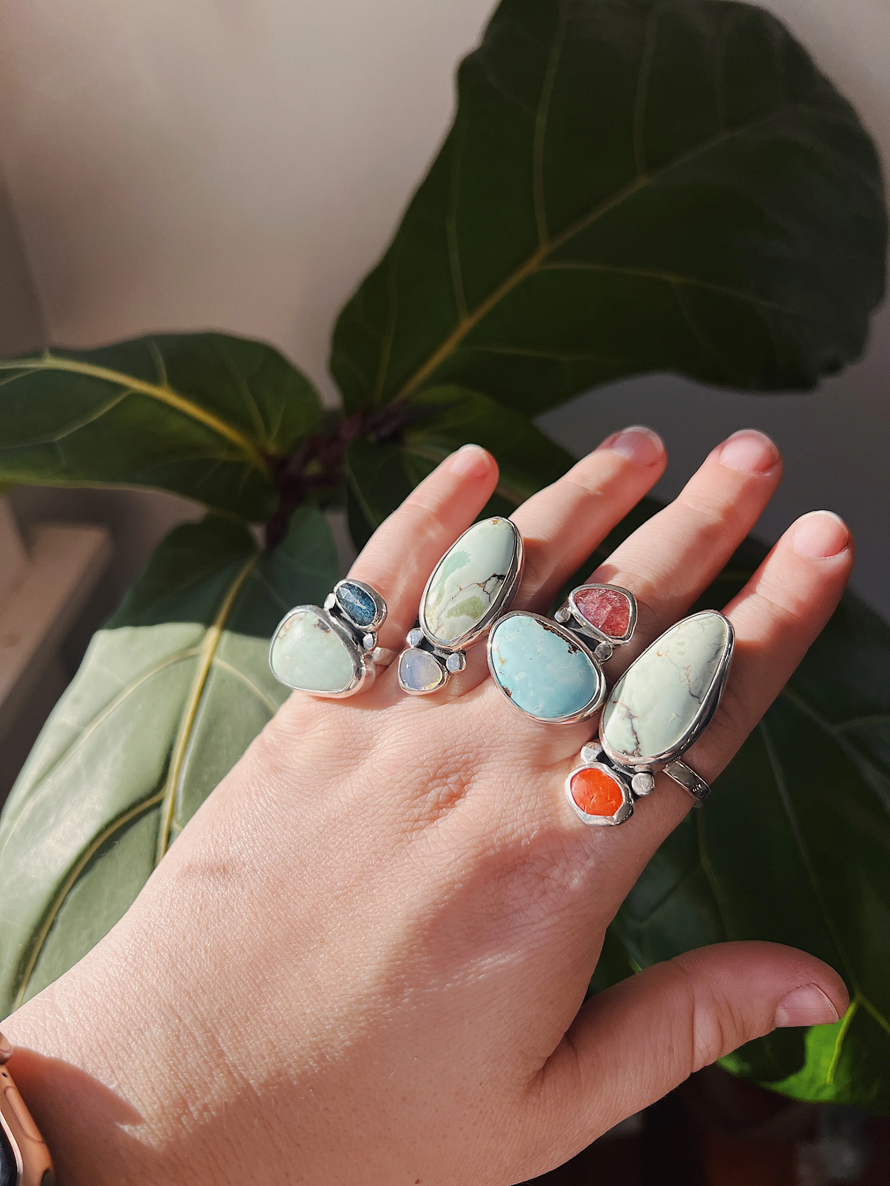 Two stone ring #4