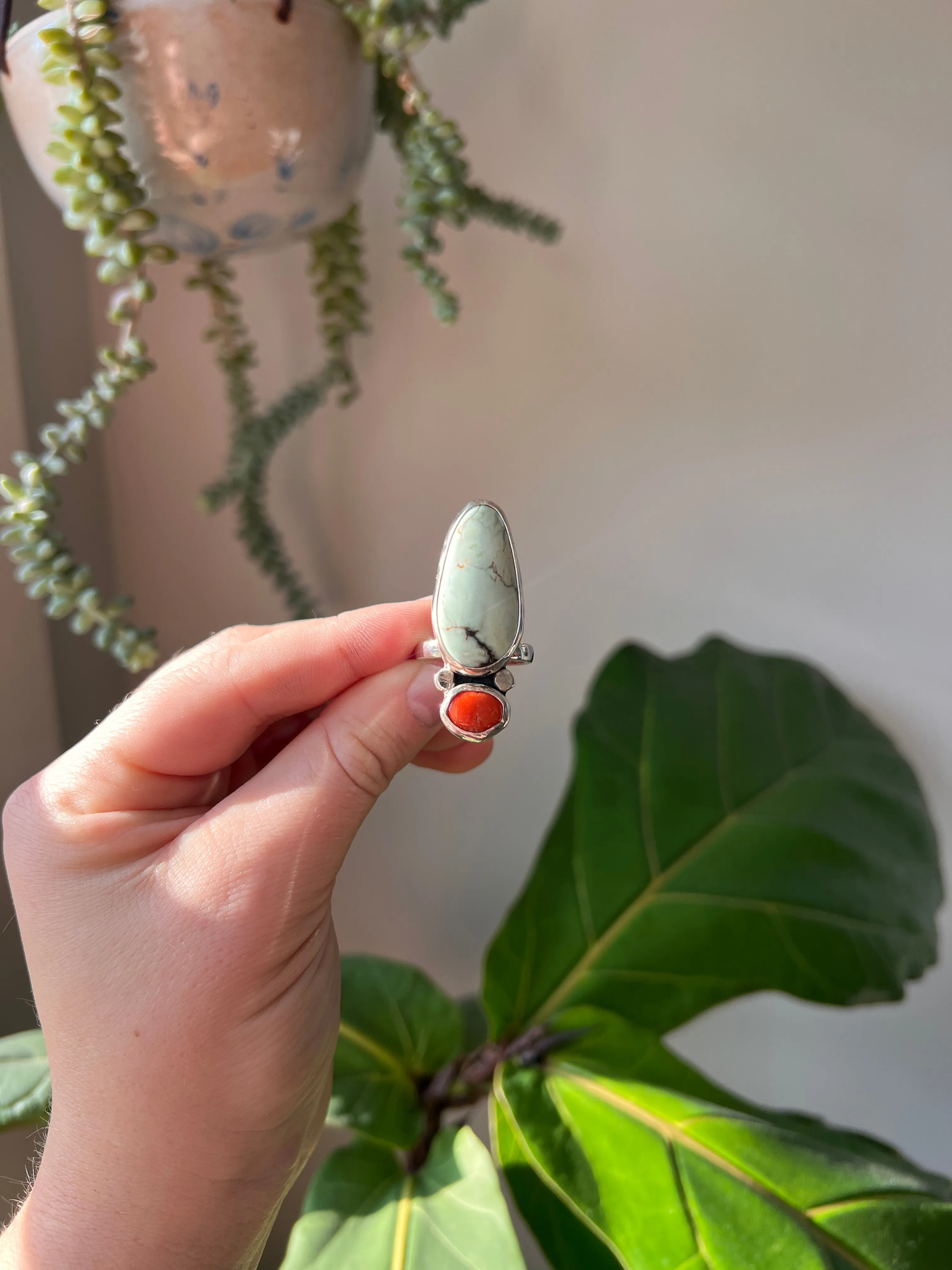 Two stone ring #5