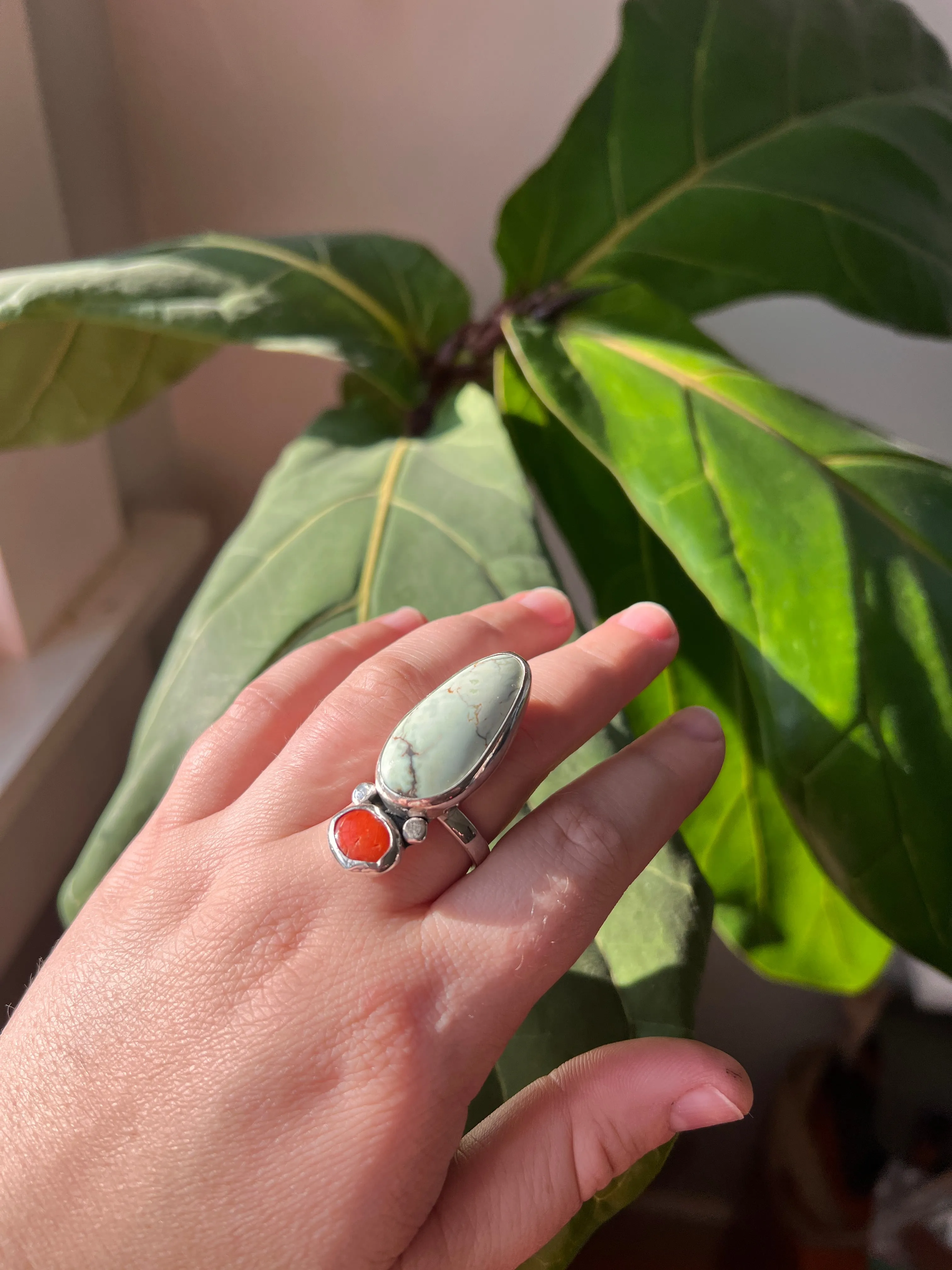 Two stone ring #5