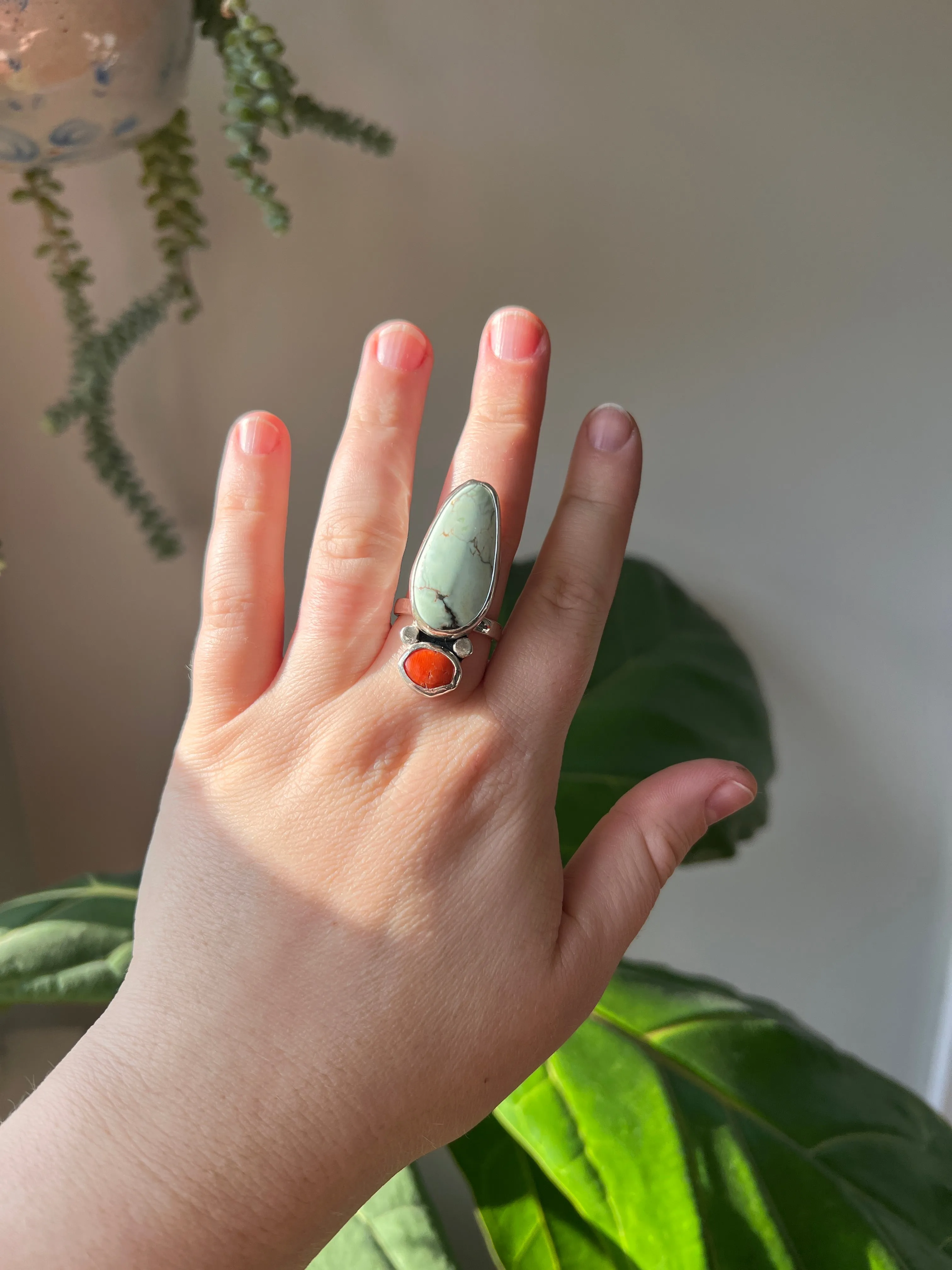 Two stone ring #5