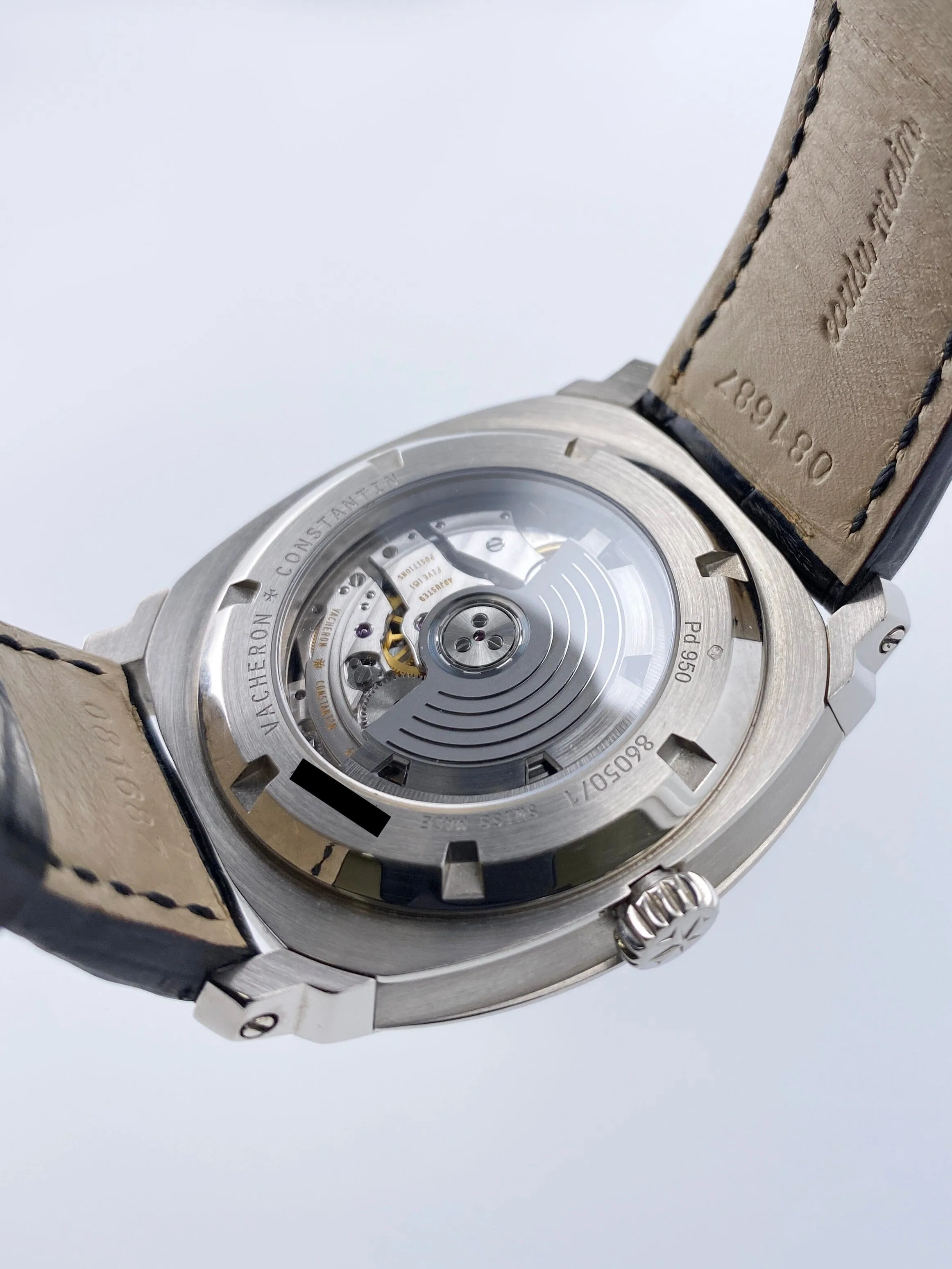 Vacheron Constantin Quai de l'Ile 86050/000D-9343 Palladium Watch Box Papers