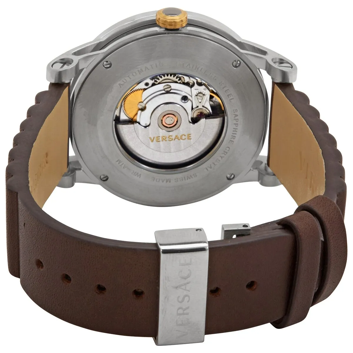 Versace Theros Automatic White Dial Men's Watch VEDX00119