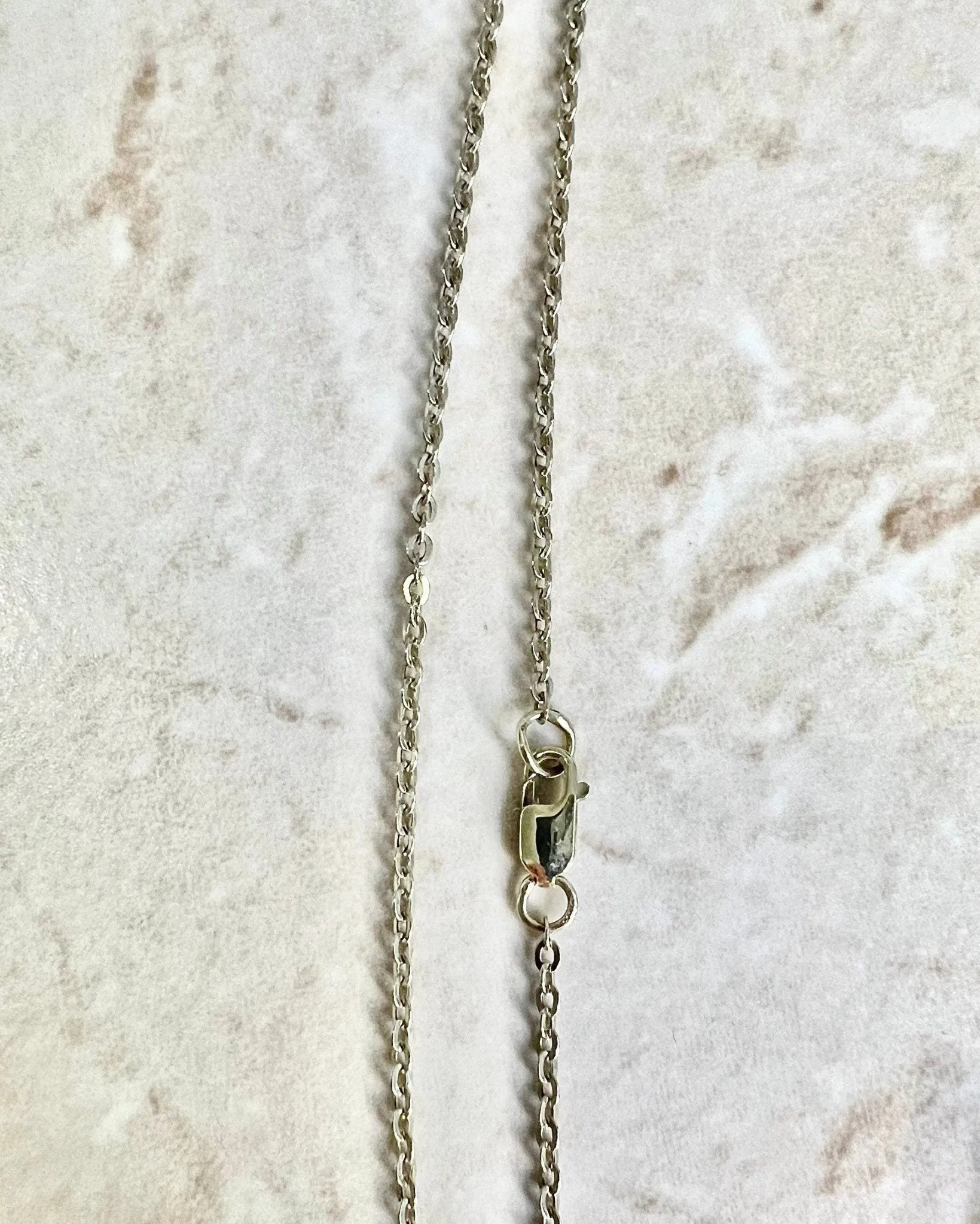 Vintage 14 Karat Yellow Gold Lariat Necklace