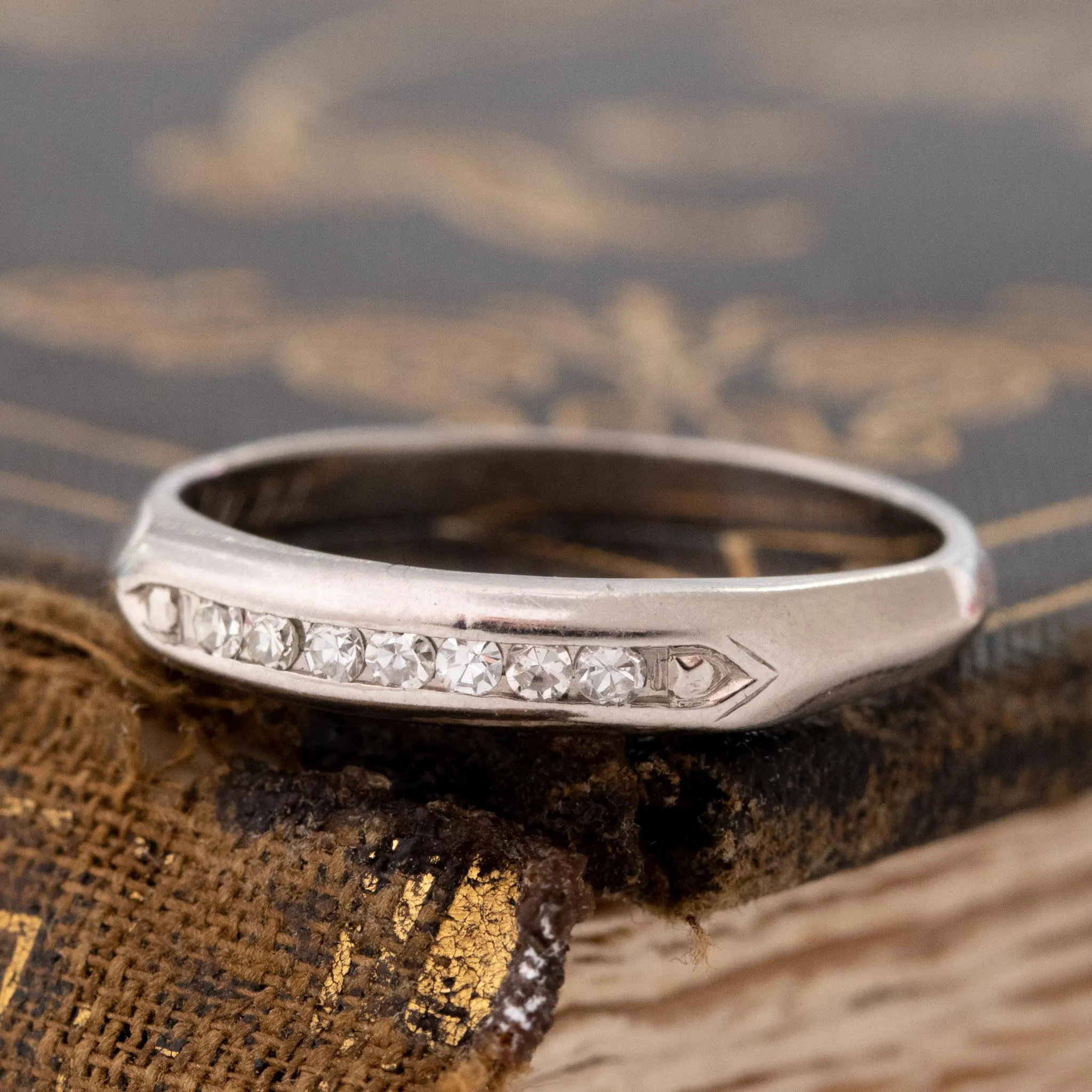 Vintage 7-Stone Diamond Band