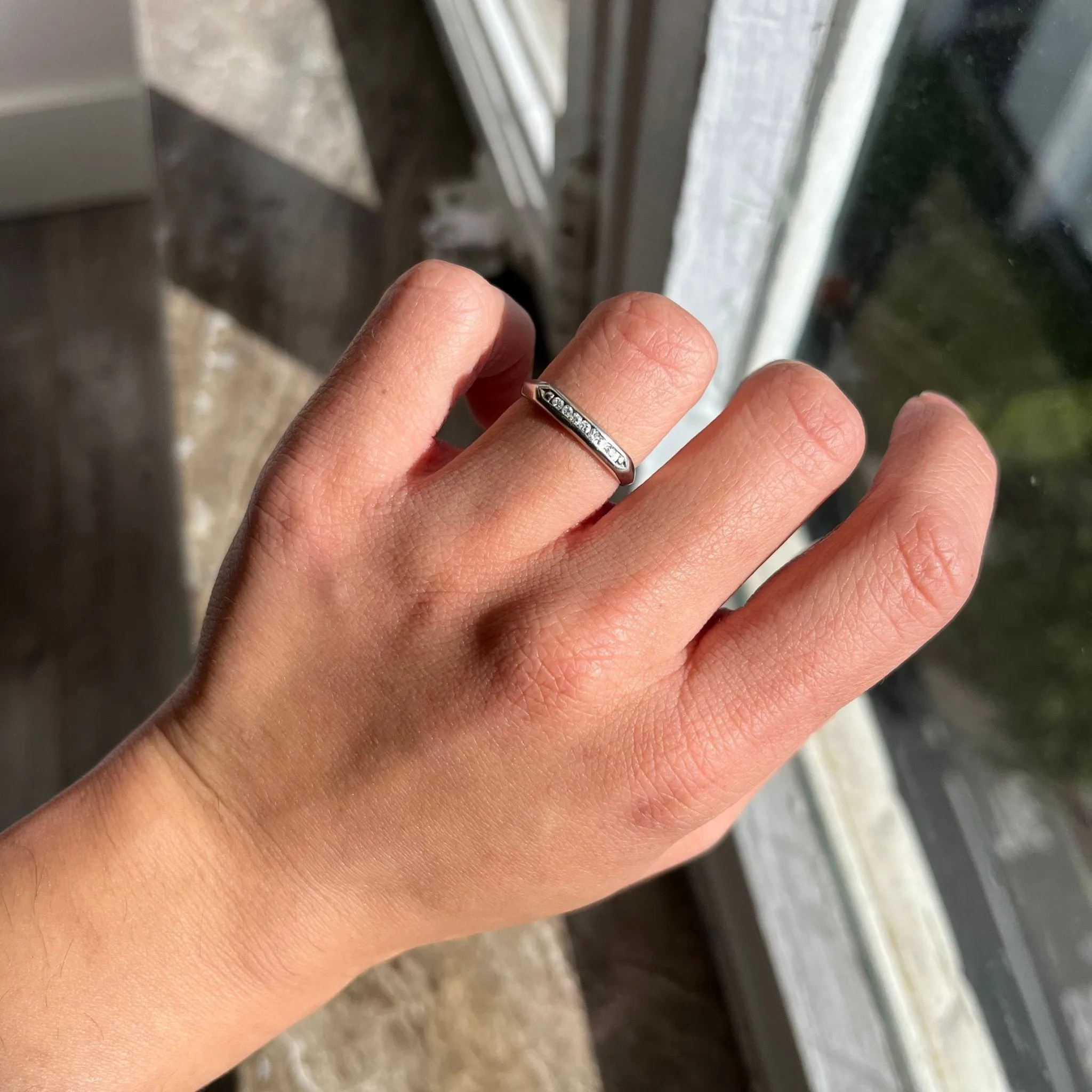 Vintage 7-Stone Diamond Band