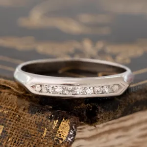 Vintage 7-Stone Diamond Band