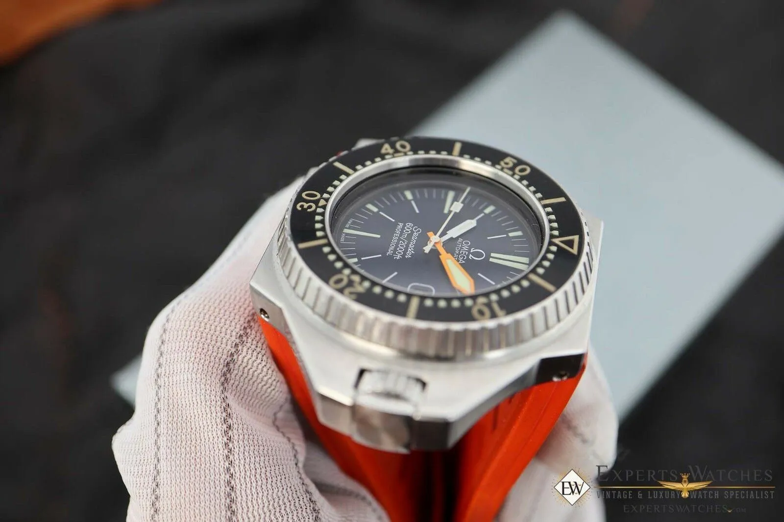 Vintage Omega Ploprof Seamaster 600 Blue Dial Ref.1660077 166.077 Diving Watch
