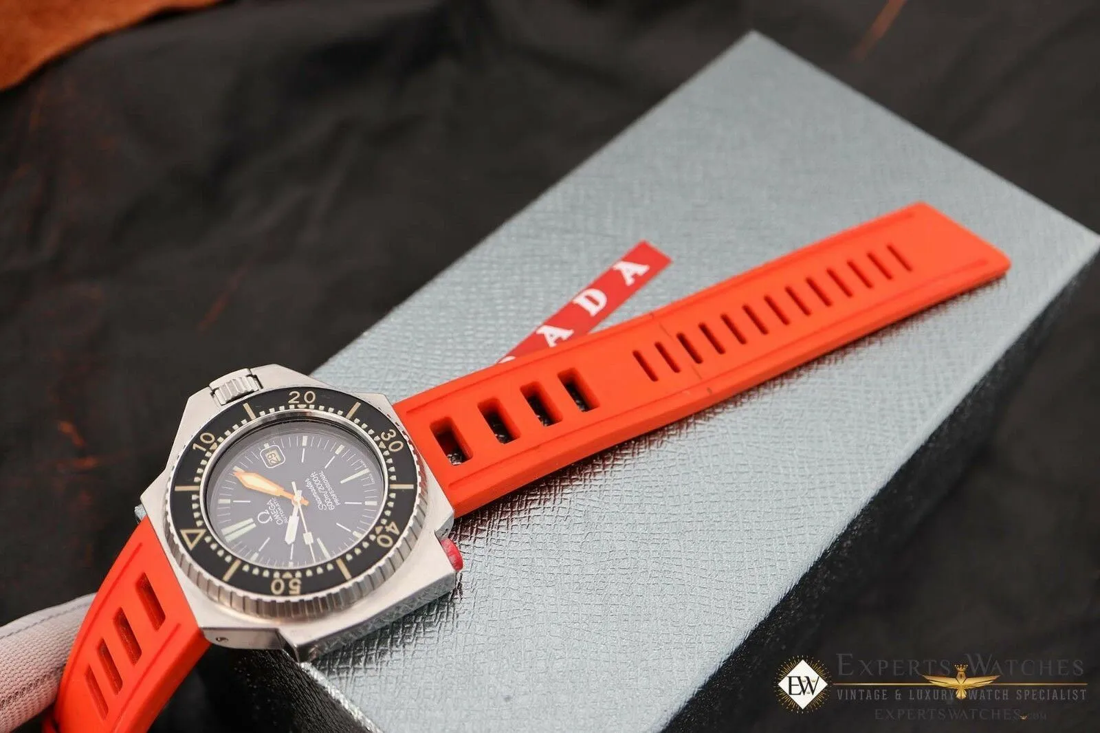 Vintage Omega Ploprof Seamaster 600 Blue Dial Ref.1660077 166.077 Diving Watch