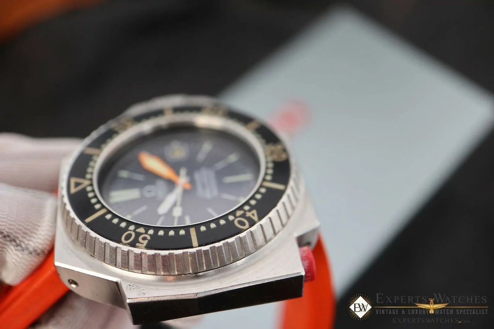 Vintage Omega Ploprof Seamaster 600 Blue Dial Ref.1660077 166.077 Diving Watch