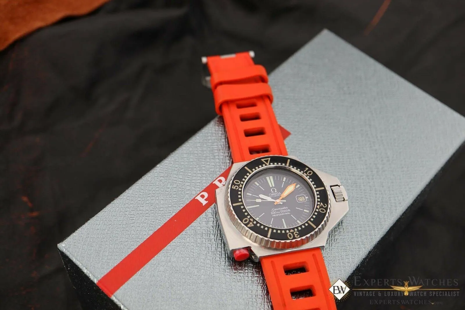 Vintage Omega Ploprof Seamaster 600 Blue Dial Ref.1660077 166.077 Diving Watch