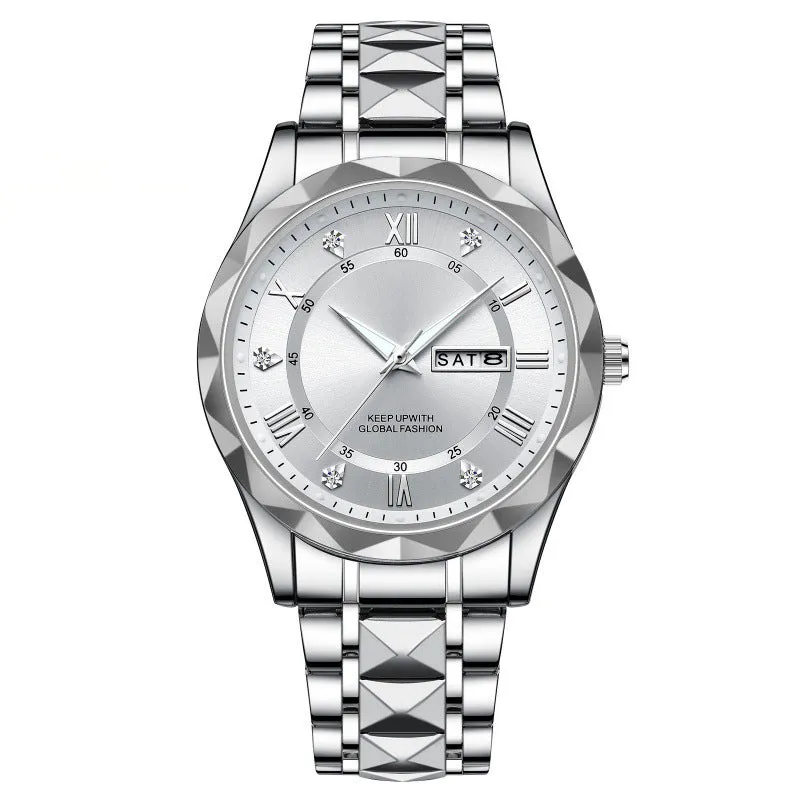 Waterproof Top Brand Luxury Man Wristwatch With Luminous