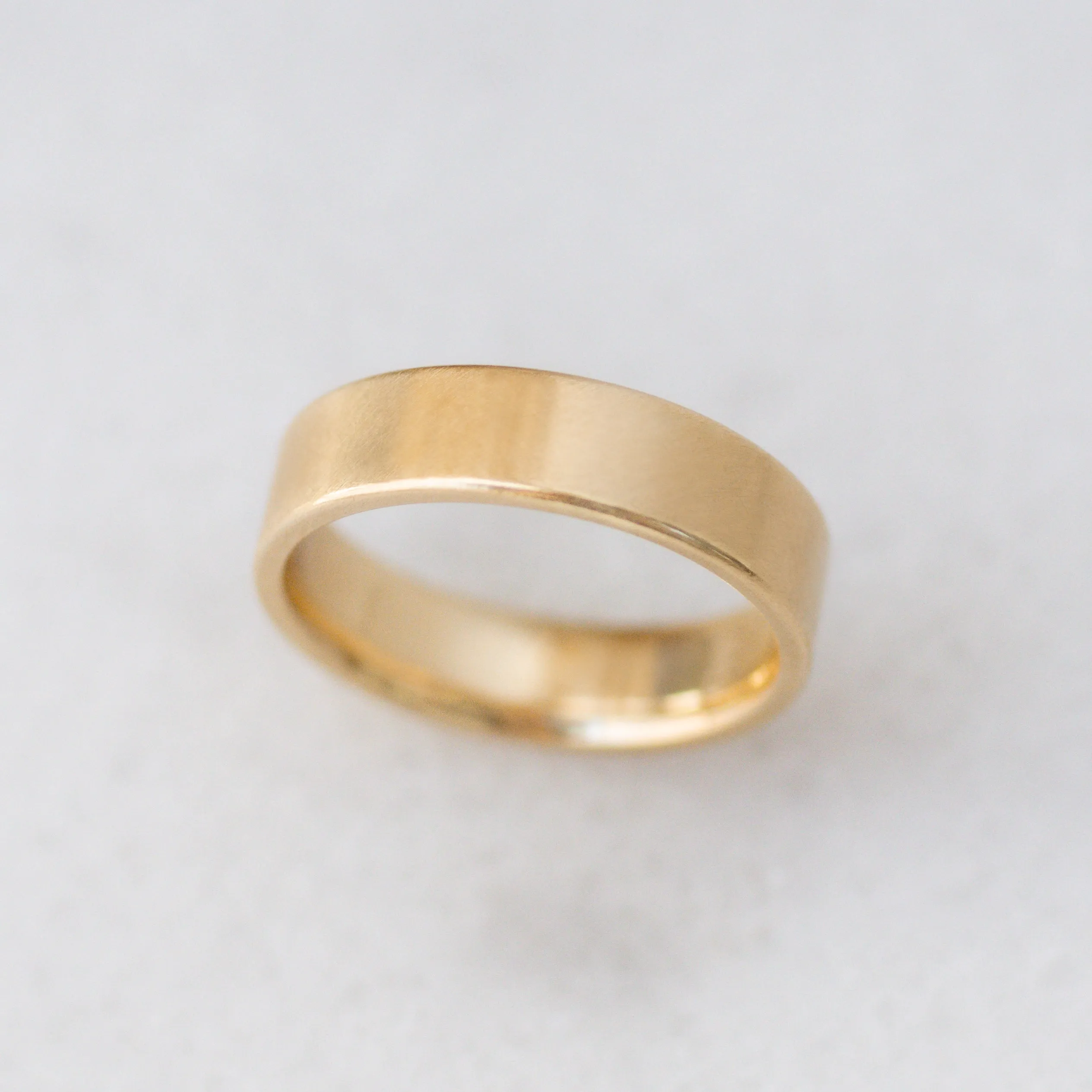 Wide Band | Recycled 14k Gold