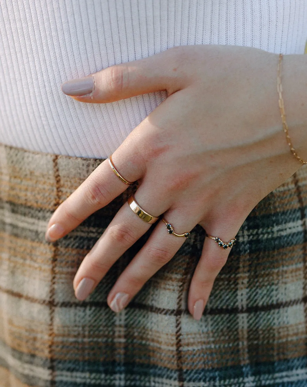 Wide Band | Recycled 14k Gold