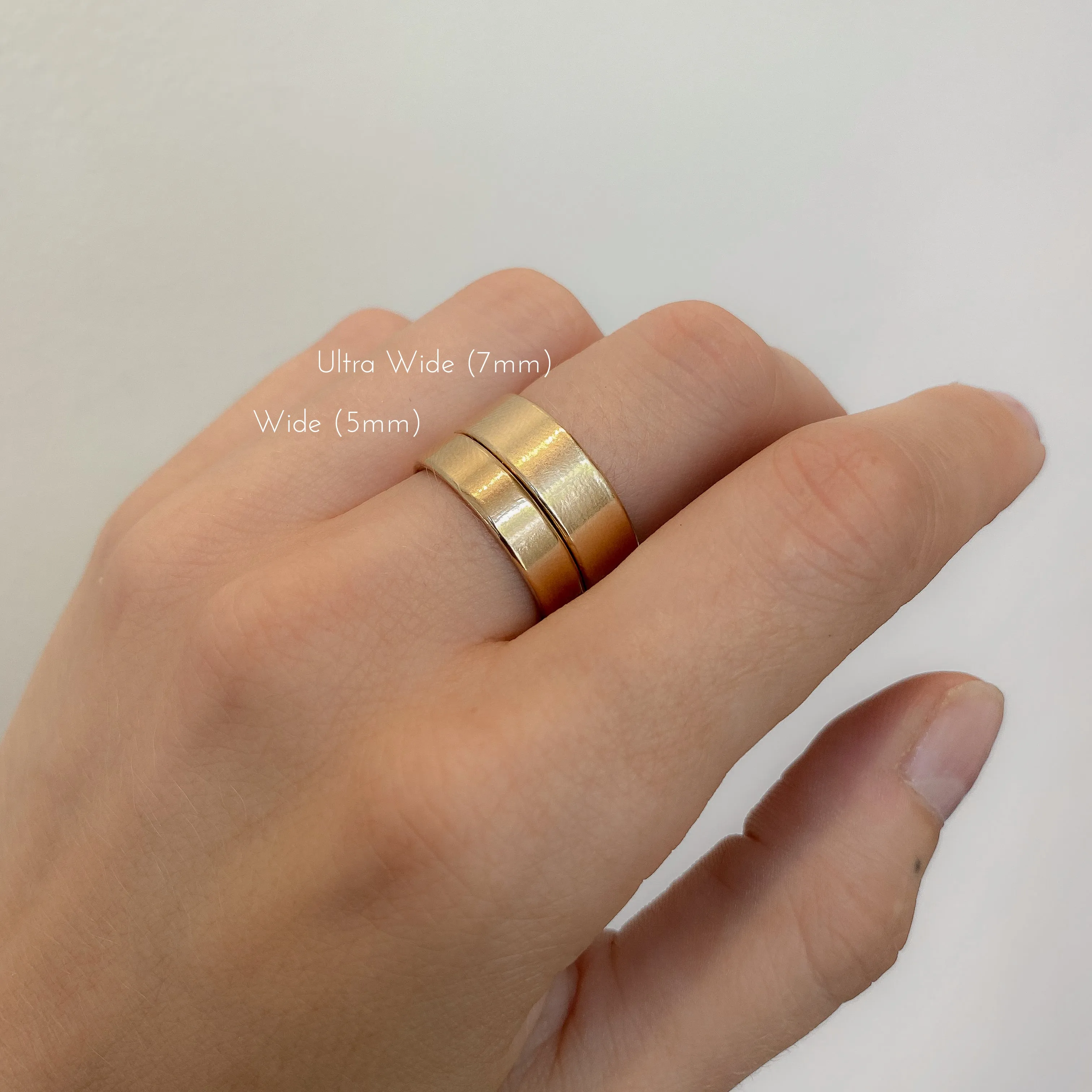Wide Band | Recycled 14k Gold