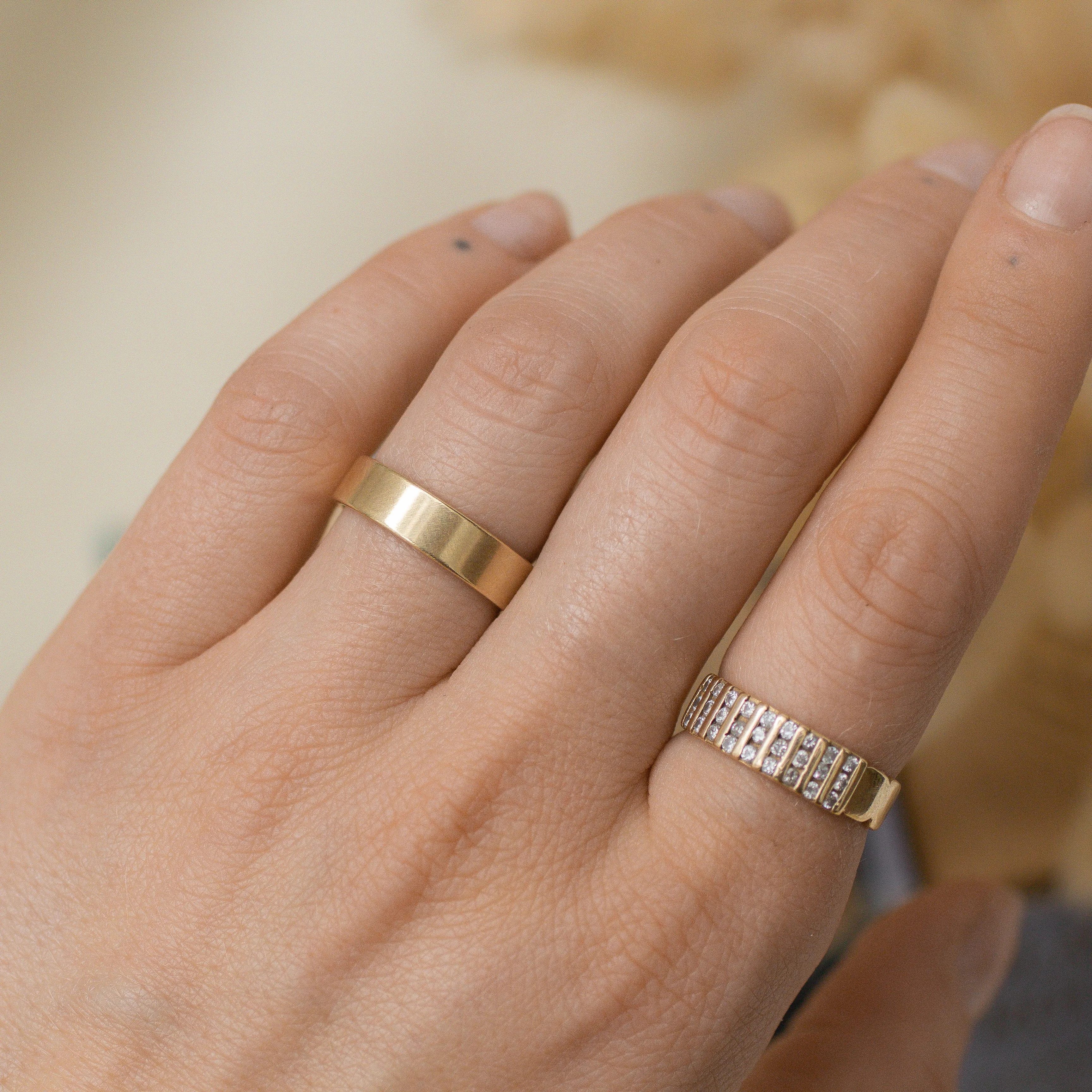 Wide Band | Recycled 14k Gold