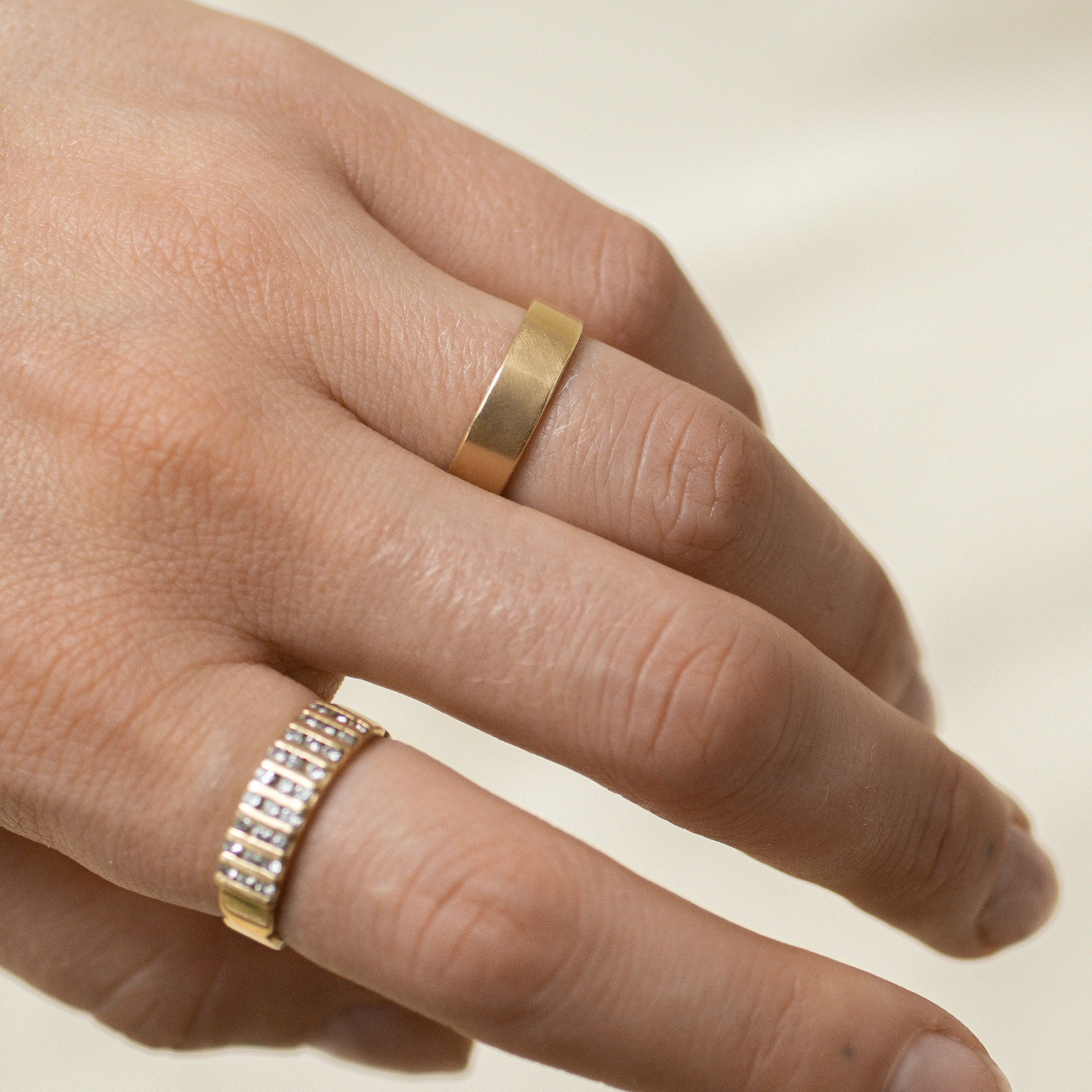 Wide Band | Recycled 14k Gold