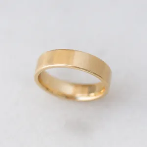 Wide Band | Recycled 14k Gold