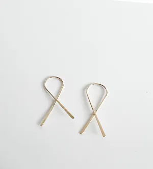 WIRE WISHBONE EARRING