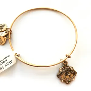 Women's Alex And Ani | I Love You Goddaughter II Bracelet | Raf Gold