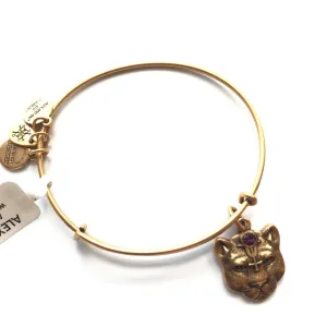 Women's Alex And Ani | Wild Heart II Bangle Bracelet | Rafaelian Gold