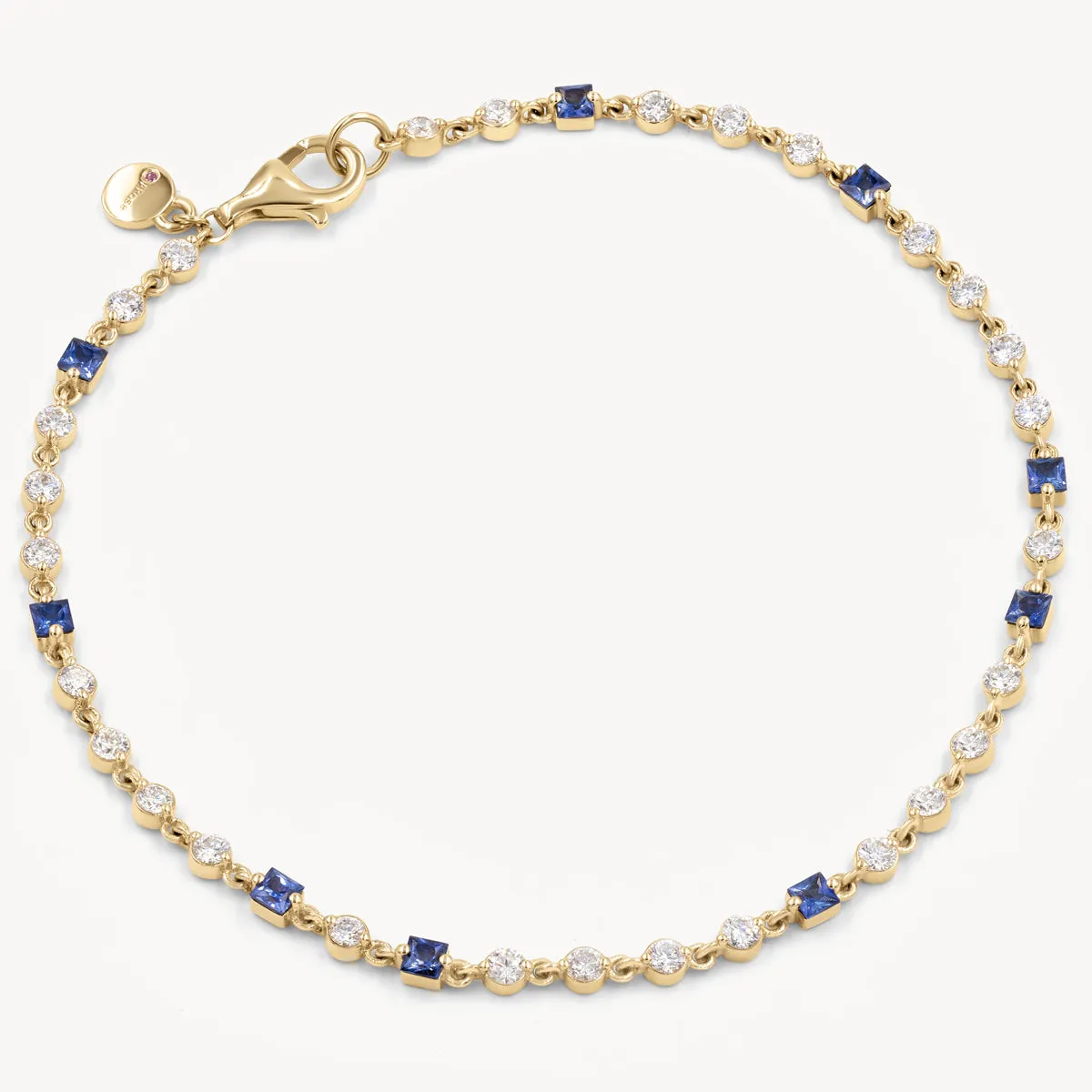 Wrapped in Sapphires and Diamonds Bracelet