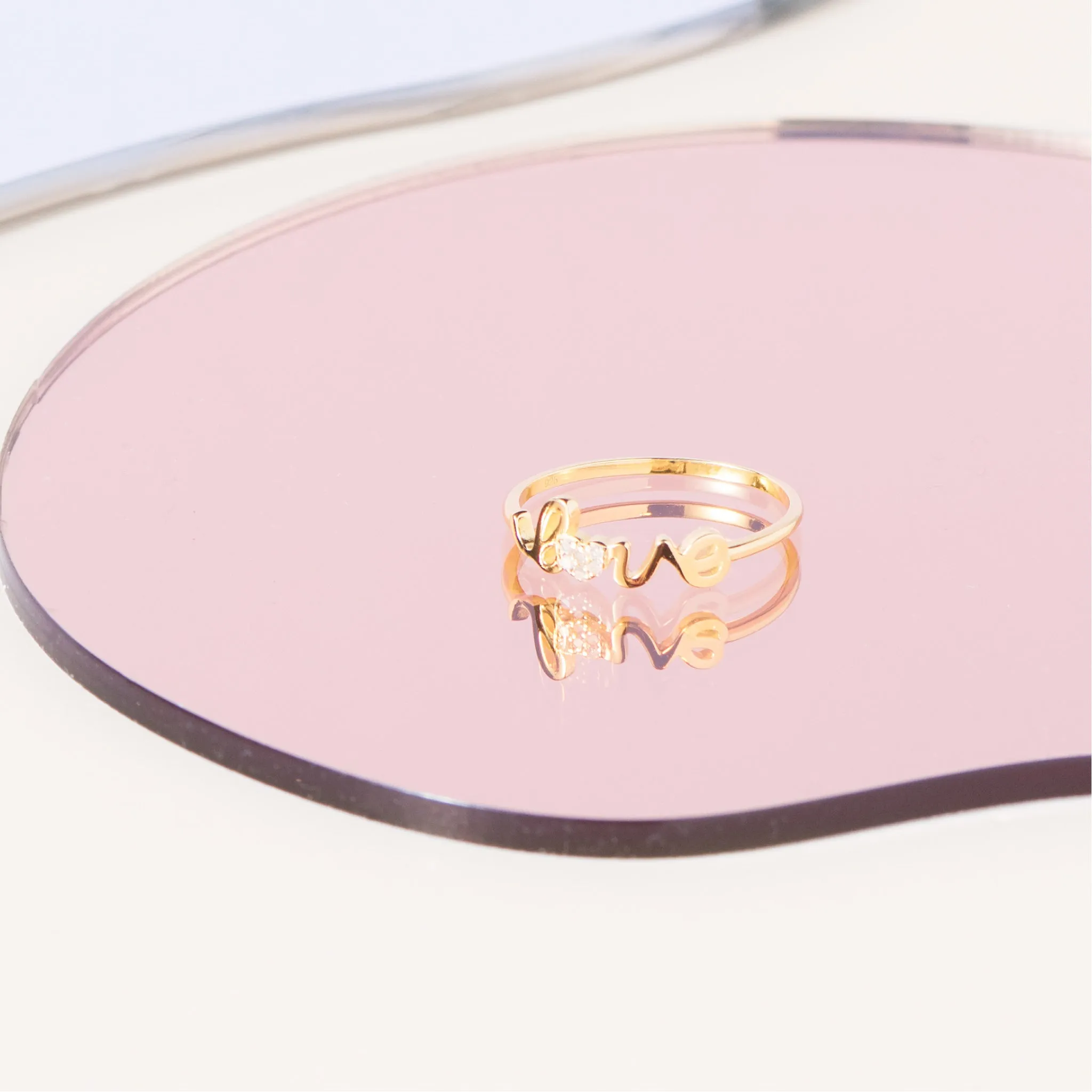 XOXO Diamond Pave Ring