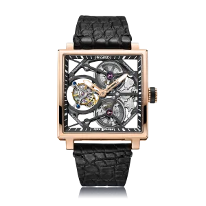 ZEROO T1 THE ARCHER FULL SKELETON TOURBILLONMANUAL TOURBILLON WATCH FOR GENTS - ZT002RBK
