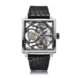 ZEROO T1 THE ARCHER FULL SKELETON TOURBILLONMANUAL TOURBILLON WATCH FOR GENTS - ZT002SBK